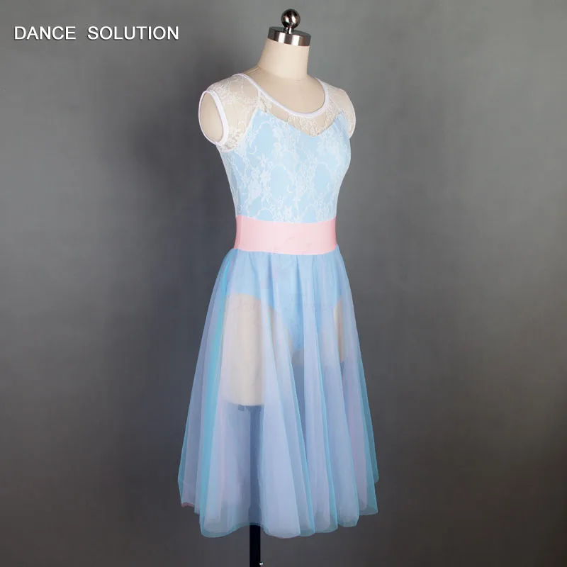light blue ballet dress