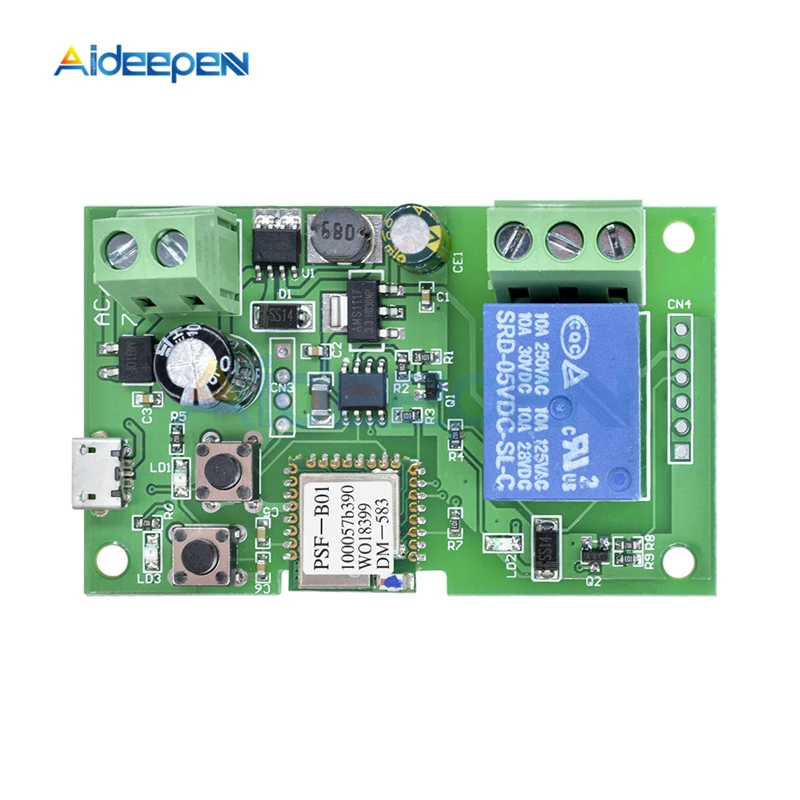 DC 12 В самоблокирующийся WiFi беспроводной переключатель реле времени задержки модуль для IOS Android приложение управление инчинг умный переключатель умный дом