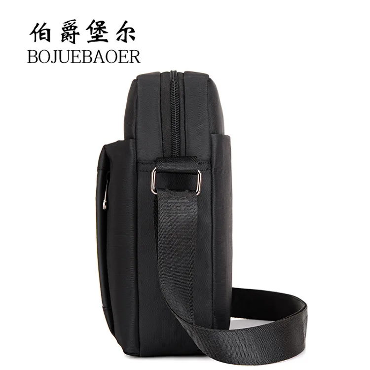 

New Style Shoulder Bag Male Fashion Movement Waterproof Wear-Resistant Korean-Style Large Capacity Oxford Shoulder Briefcase