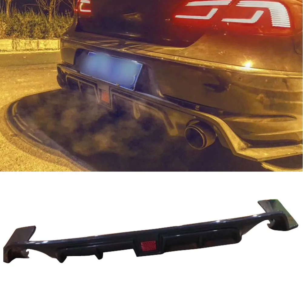 

carbon fiber cc rear diffuser spoile for vw cc 2014 2015 2016 2017 2018