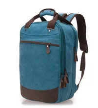 Bleu école toile sac à dos mâle version Coréenne de les courants de vent sac à dos cartable sac loisirs voyage sacs