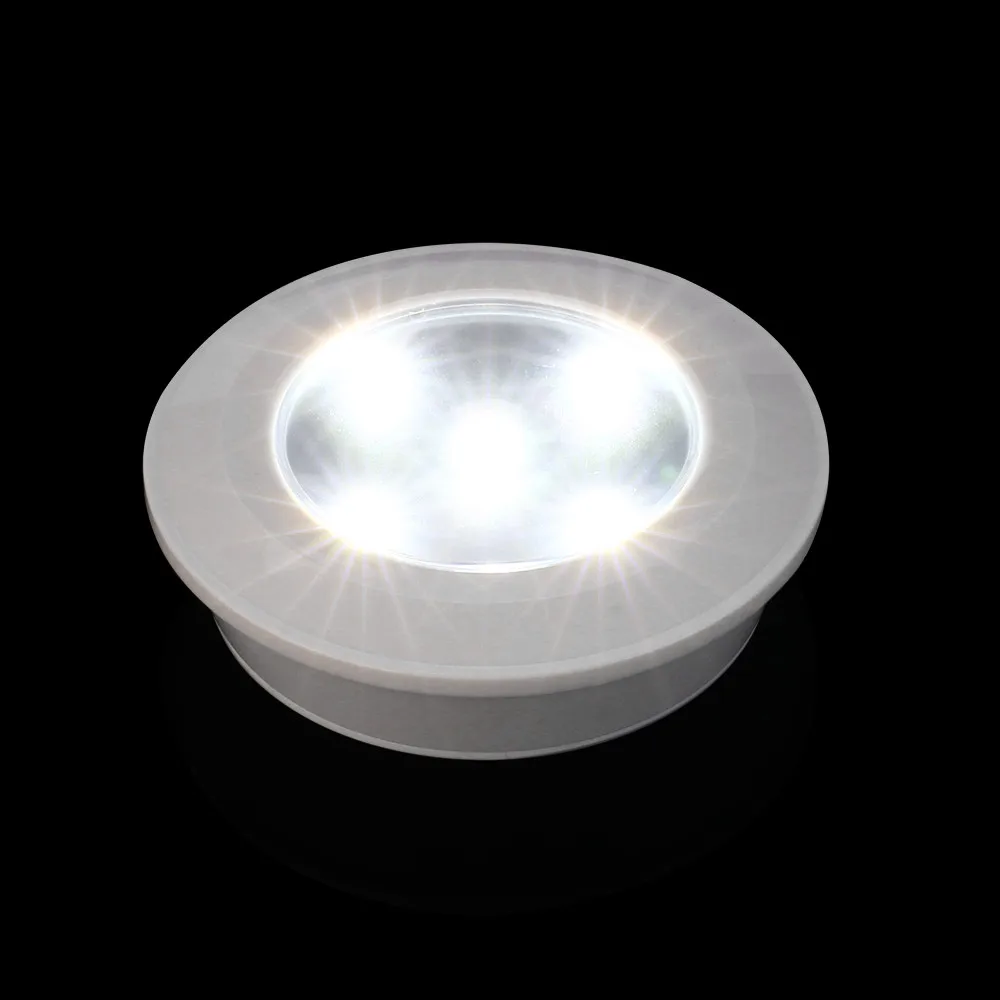 

0.3W Low Power 6PCS LED ABS Material Wireless Remote Control Lights Touch Night Light