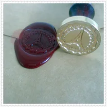 La Tour Eiffel Tower письмо инициалы настроить логотип Box set персонализированные письма/сургуч/Свадьба сургучной печати Печать золото пользовательские