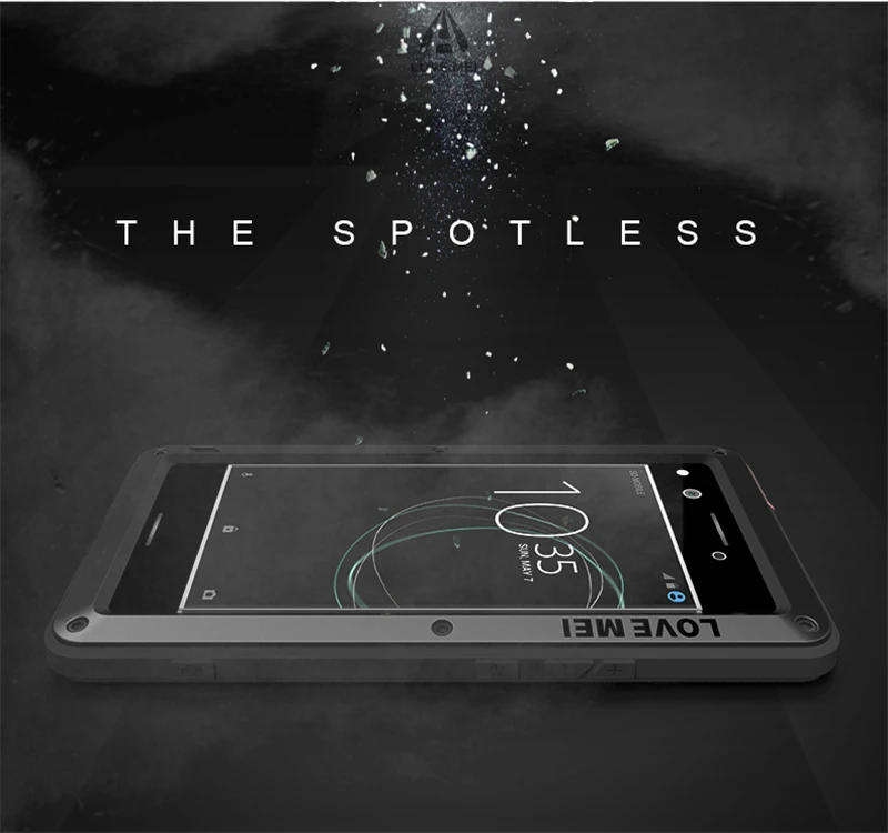 LOVE MEI Aluminum Metal Case For Sony Xperia XZ Premium  (10)