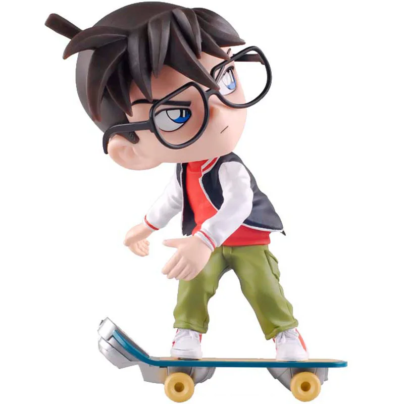 Merek Kartun Action Figure Mainan Detektif Conan Skateboard Ver 17