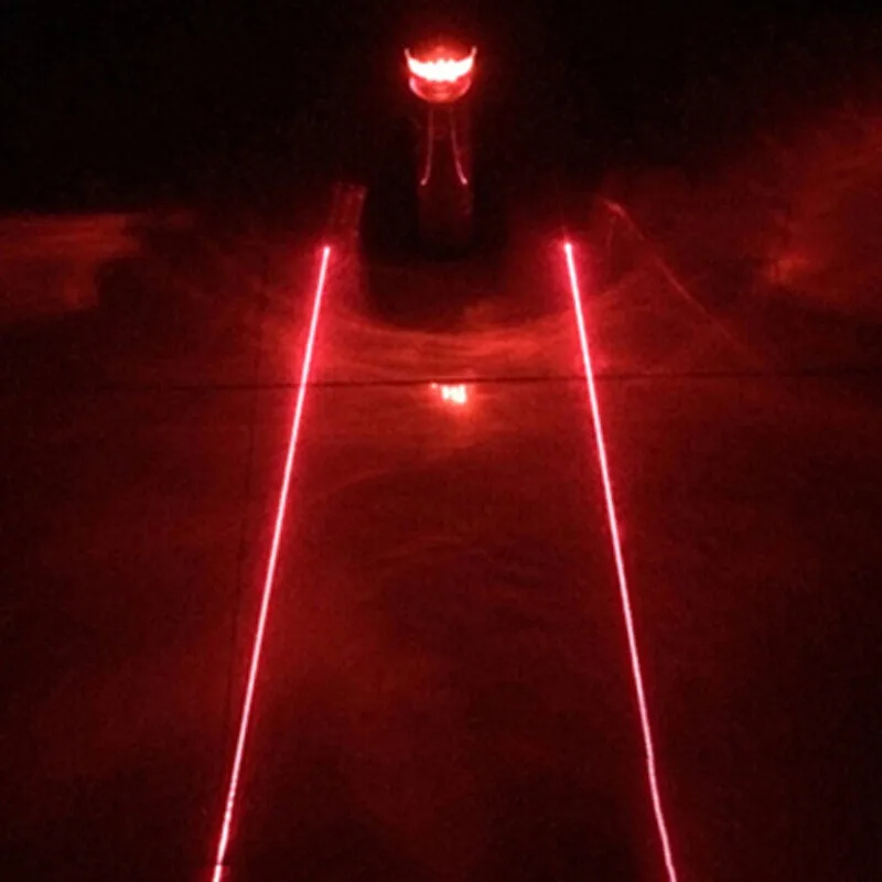 Flash Deal 1 Pcs Bicycle Light 5 Leds And 2 Lasers Mountain Road Bike Safety Night Lights Cycling Rear Tail Lamp Flashlight Taillight 0.22 10 Flash Deal 1 Pcs Bicycle Light 5 Leds And 2 Lasers Mountain Road Bike Safety Night Lights Cycling Rear Tail Lamp Flashlight Taillight 0.22 10