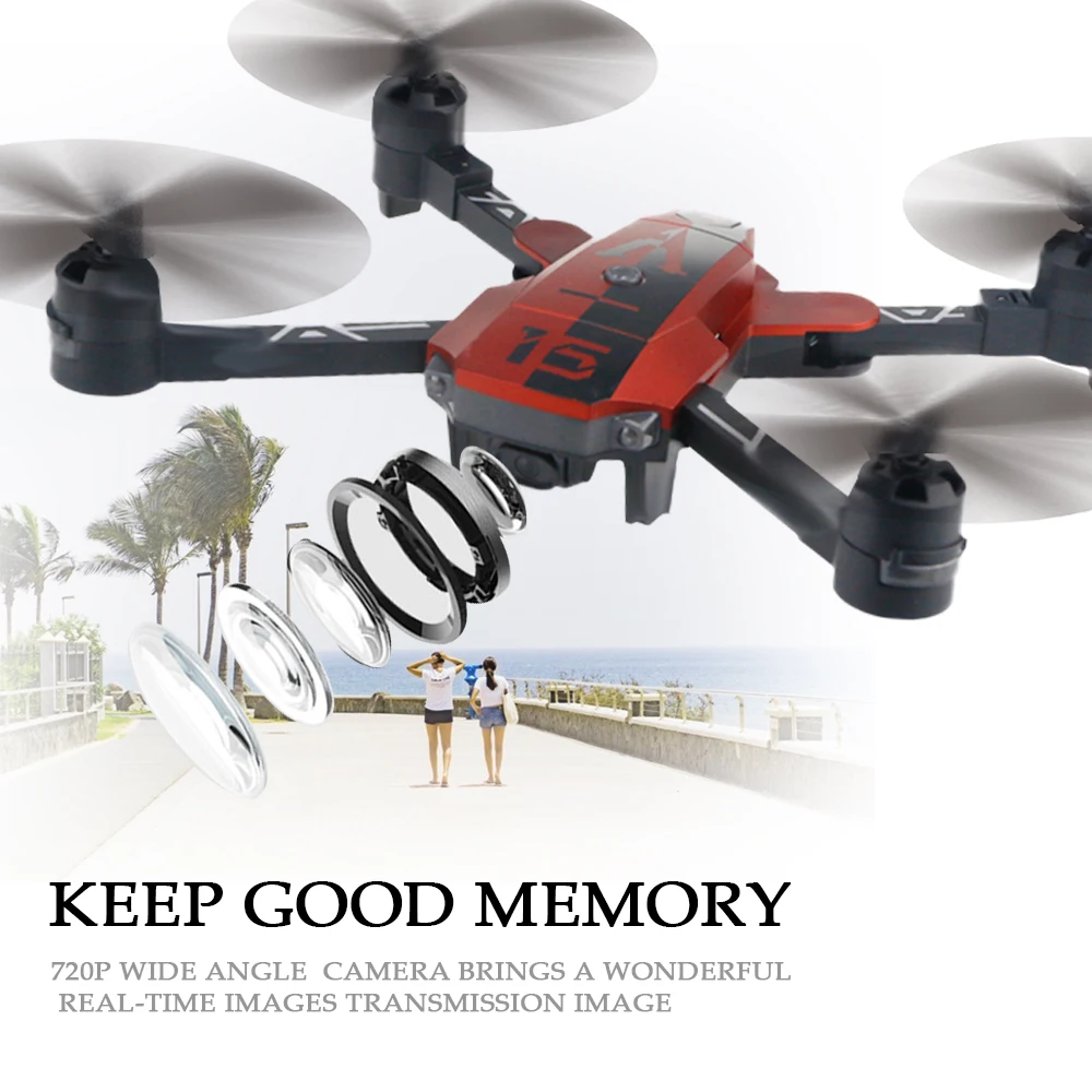 

A15HW RC Drone Gravity Control 720P Camera Wide Angle Wifi FPV Foldable Altitude Hold RC Quadcopter