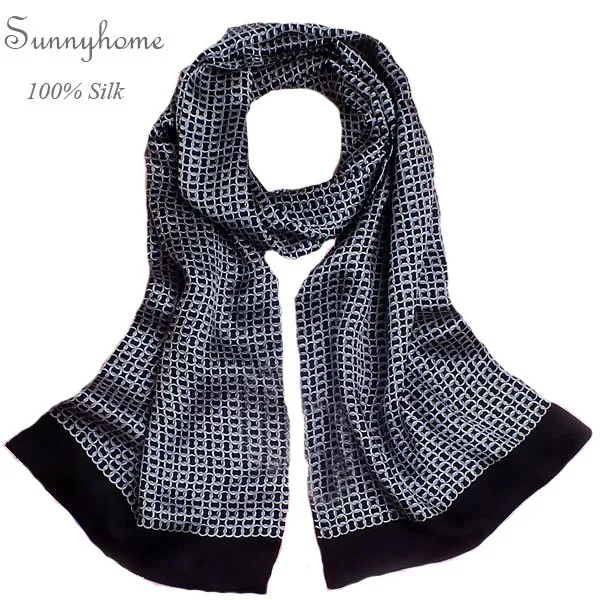 Бренд Foulard Demme Soie De Marque, дизайнерский Шелковый мужской шарф, Мода, атласные шелковые шали и шарфы, Двусторонний Шелковый плащ