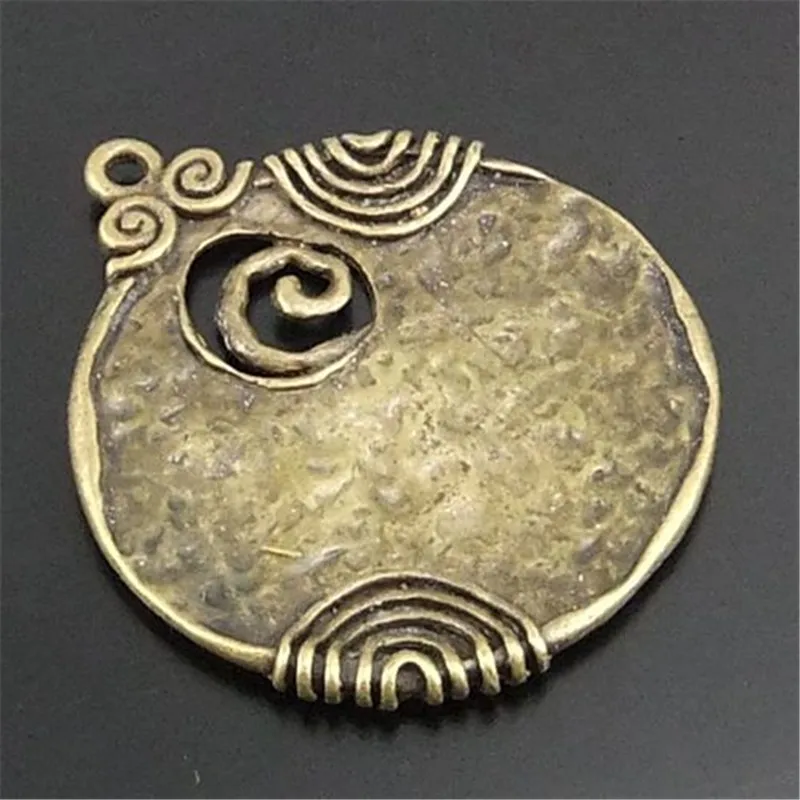 Подвеска из сплава в античном стиле 6 шт. 48*45 мм|pendant bone|charm femalependant frame |