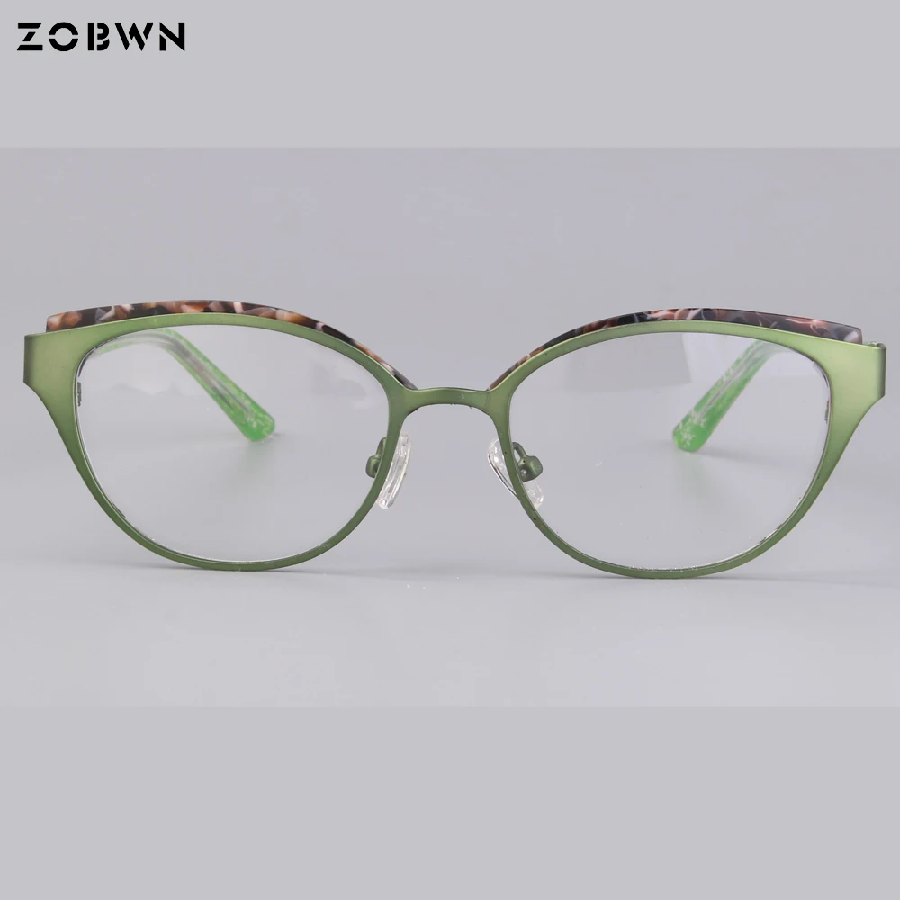 Schwarz Eye Rand Qualität Halb Hohe Vintage Frauen Cat Computer Plain Brillen Brille Rot Gläser Mix Großhandel Metall S1qwqI0