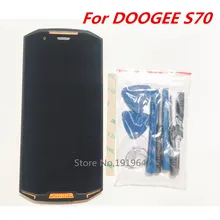 DOOGEE S70 ЖК-дисплей Digitzer в сборе с рамкой+ сенсорный экран Для DOOGEE S70 1280*720 5,99 дюймов панель для ремонта сотового телефона стекло