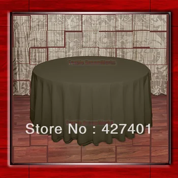 

Hot Sale 108"R Canteen 210GSM Polyester plain Table Cloth For Wedding Events & Party Decoration(Factory Direct Sales)