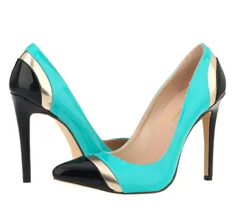 

Zapatos Mujer Sapato Feminine Sexy Pointed Toe Ladies Fashion High Heels Women Pumps Shoes Woman Wedding Patent Leather BY16865