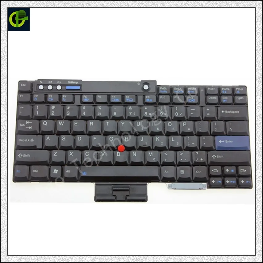  New English Keyboard for Lenovo IBM T60 T60P T61 T61P R60 R61 Z60 Z60M Z60T Z61E Z61 Z61M Z61T T500