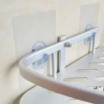 

2pcs Self Adhesive Stick Sticky On Door Wall Hanger Holder Hook For Hanging Storage Rack Buckle Clip