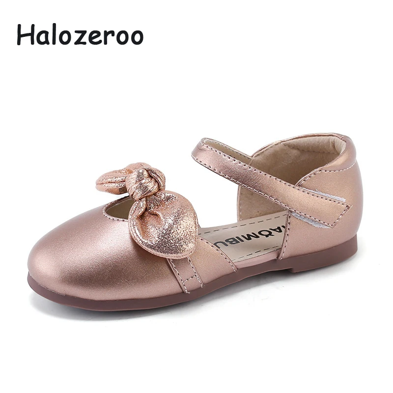 

Spring New 2019 Baby Girls Princess Shoes Children Bow Shoes Kids Glitter Brand Flats Pink Dance Shoes Soft Fashion Mary Jane