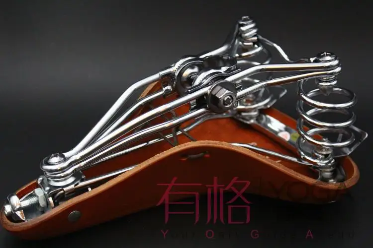 Тайвань Gyes натуральная коровья кожа SALDDLE Велосипедное Сиденье Подушка GS-11 классическое кожаное седло