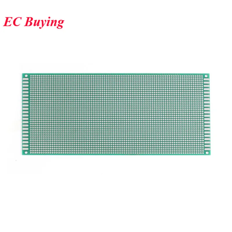 2 шт. 10x22 см Double Side Прототип Универсальный печатной платы 2,54 мм Шаг печатной платы отверстие пластины 10*22 см 100x220 мм