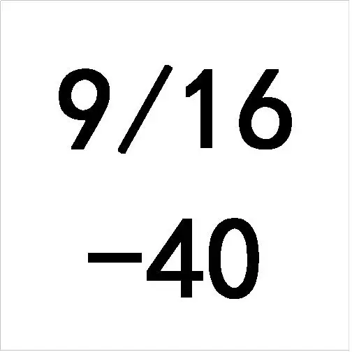 9/16-12, 14, 16, 18, 20, 24, 28, 32, 36, 40 UNC UNS UNF UNEF HSS правый ручной кран TPI резьбы инструменты для прессформы обработки 9/16" - Цвет: 40 UNS