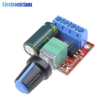 

12V 24V PWM DC Motor Speed Controller Module Mini DC-DC 4.5V-35V 5A 90W Speed Regulator Control Adjust Adjustable Board Switch