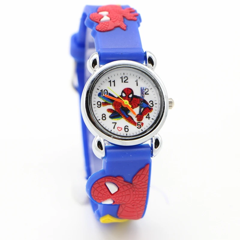 Модные 3D прекрасный мультфильм дети часы для мальчика Студенческие Кварцевые наручные часы Повседневное Relogio femininos montre femme