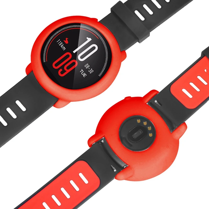 YUEDAER полный защитный чехол для Xiaomi Amazfit Pace Coque противоударный для Amazfit Pace мягкий защитный из ТПУ кремния