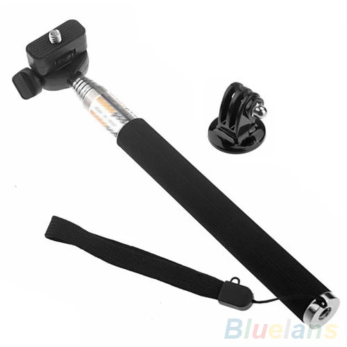 

Extendable Handheld Monopod Tripod Mount For GoPro Hero 4 3+ 3 2 1 SJ4000 7BAV