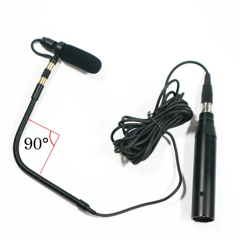 Музыкальный Микрофон для инструментов конденсаторный кларнет инструмент микрофона для Shure AKG Samson беспроводной системы XLR мини передатчик