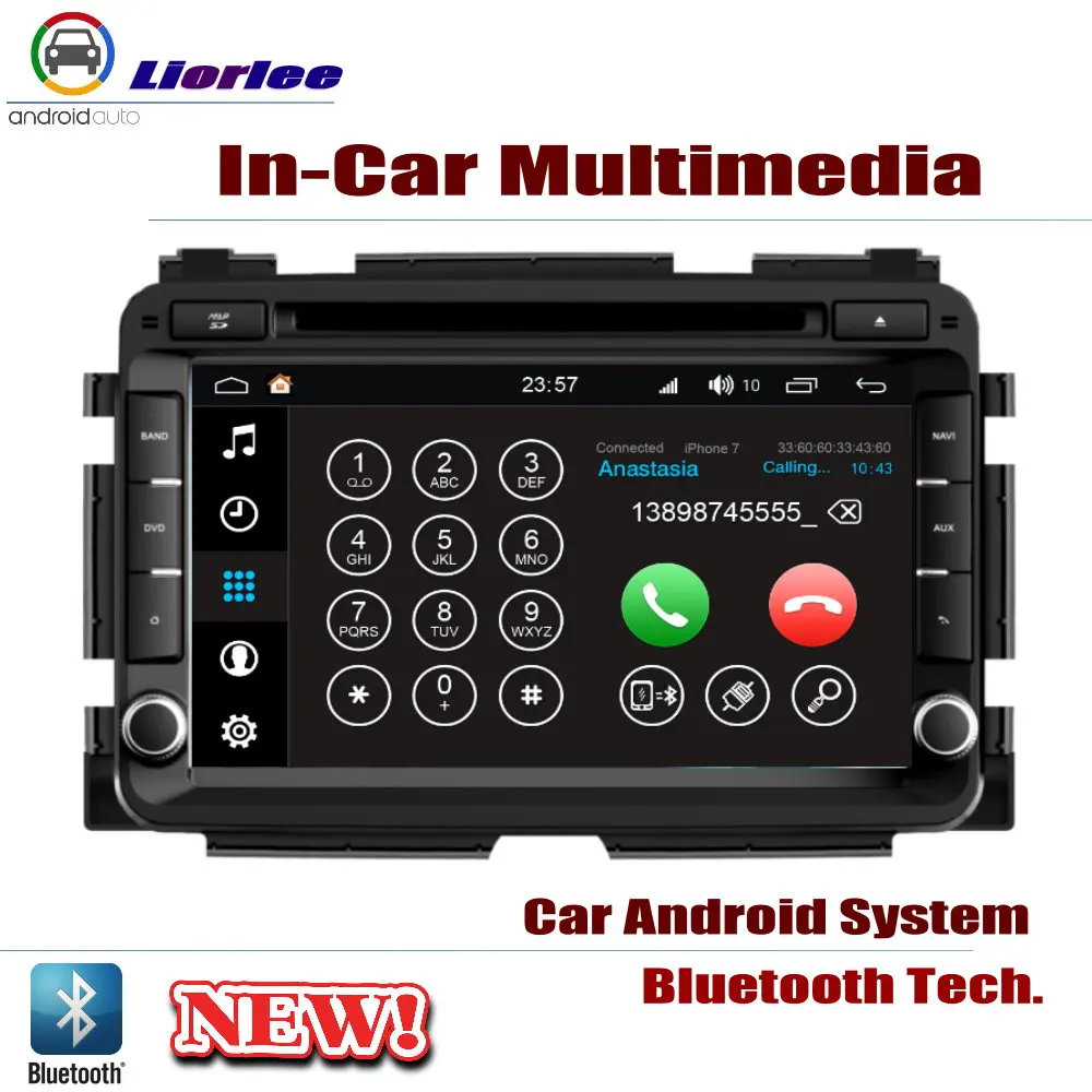 Автомобиль Android Системы RockChip PX5 1080 P ips ЖК-дисплей Экран для Honda Vezel XR-V 2013- dvd-плеер gps навигации