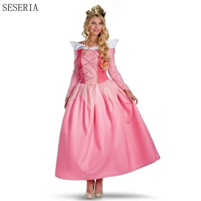 seseria alice in wonderland halloween costumes for women pink adult costume cosplay princess dress fairy tale