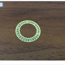 Aftermarket Rlx серебро/золото индикатор Даты колеса диск для калибра 3135 16200