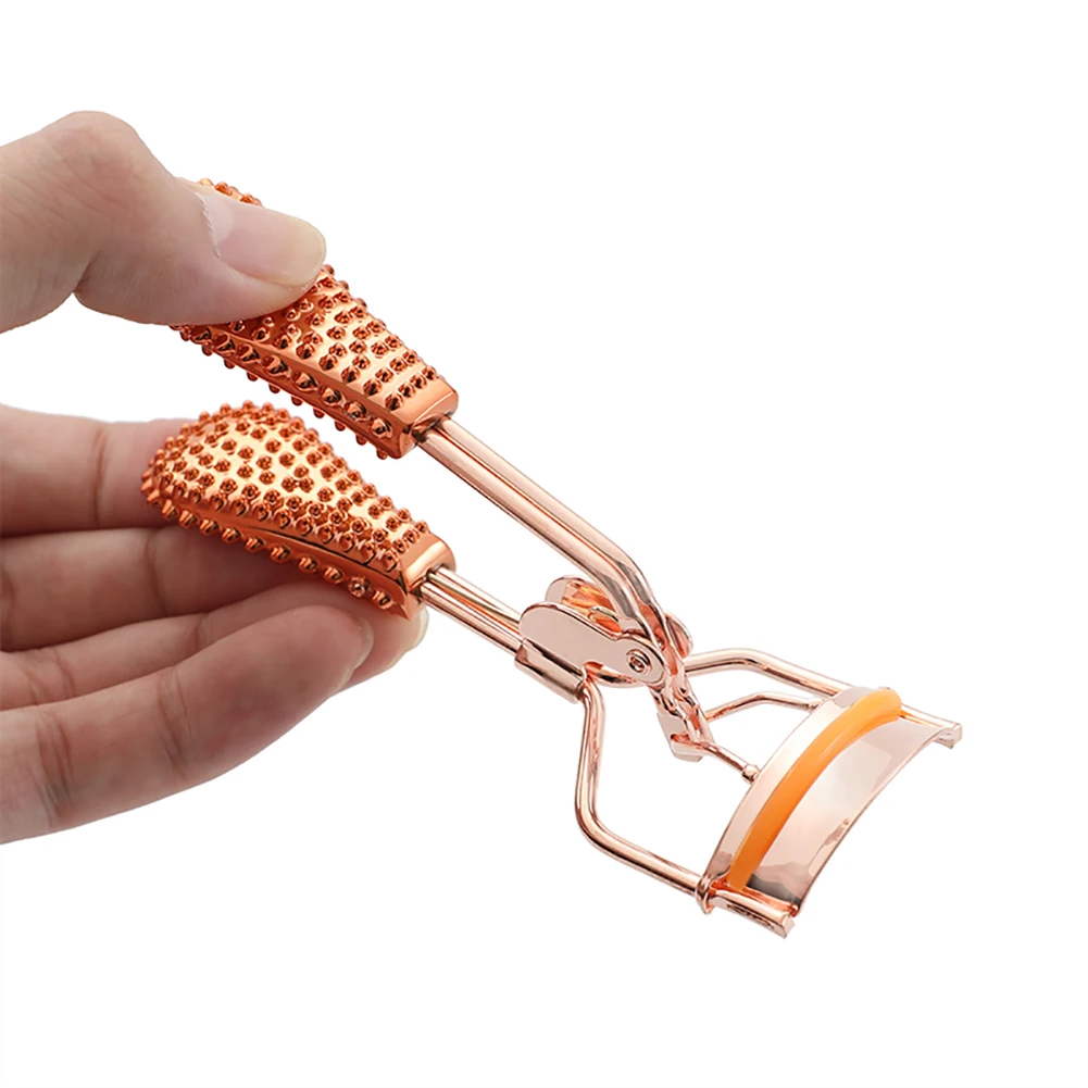 

Practical Easy Use Eyelash Curler Long Lasting Gift Travel No Tugging Home Shaping Metal Tools Makeup Durable Portable