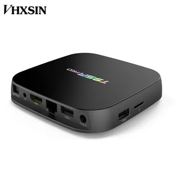 

VHXSIN 50 PCS/LOT TV BOX T95R pro Amlogic s912 octa core android 7.1 2.4G+5G wifi BT4.0 android tv box