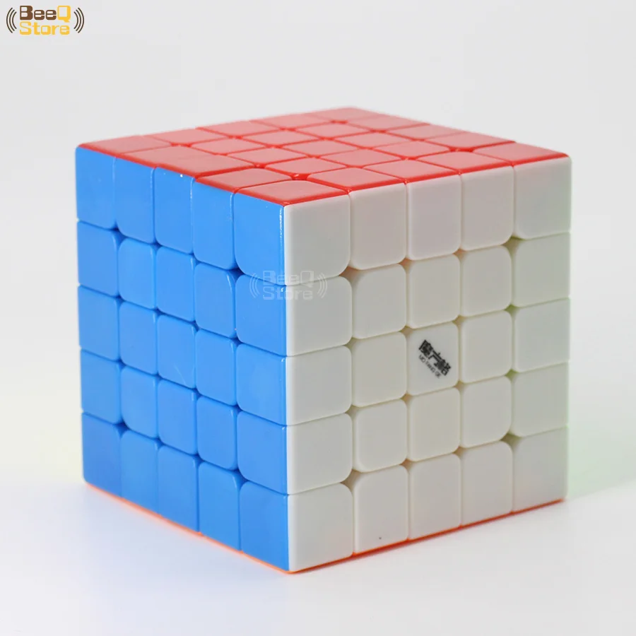 Qiyi mofangge 5x5 wushuang Magic Cube Скорость куб головоломка Мэджико Cubo черный Stickerless Развивающие игрушки 5 слоев 5x5x5 wca