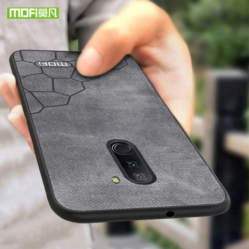 

For Xiaomi pocophone f1 Case Cover for Xiaomi poco f1 Case Mofi Silicon pocof1 PU Leather 6.18 capa for xiaomi pocophone f1 Case