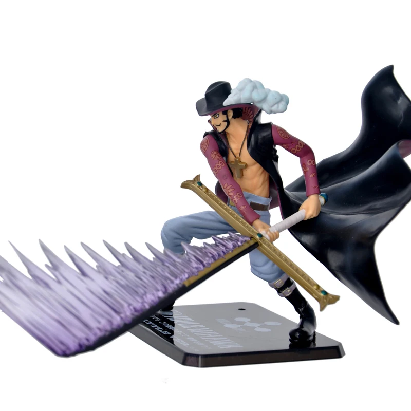 

13cm One Piece Dracula Mihawk Action Figures Anime PVC brinquedos Collection Figures toys with Retail box