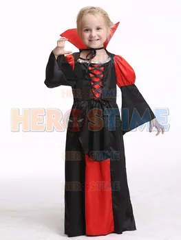 

Children Girls Vampire Halloween Christmas Fancy Costume