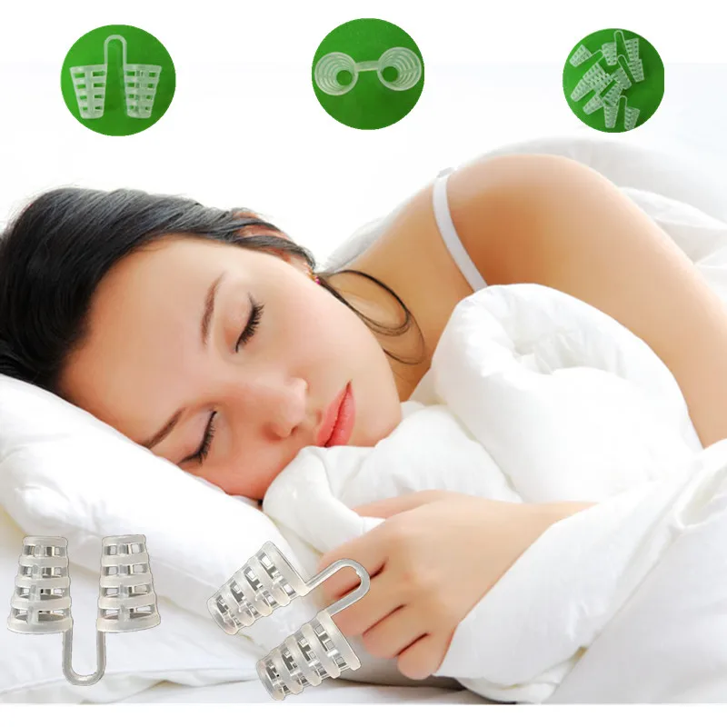 

5boxes High quality nontoxic breath right nose clip unobstructed stop snoring nose vents