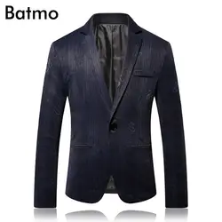 Batmo 2018 Новое поступление высокого качества с принтом повседневные комплекты для мужчин, мужская печатных повседневные блейзеры, принт