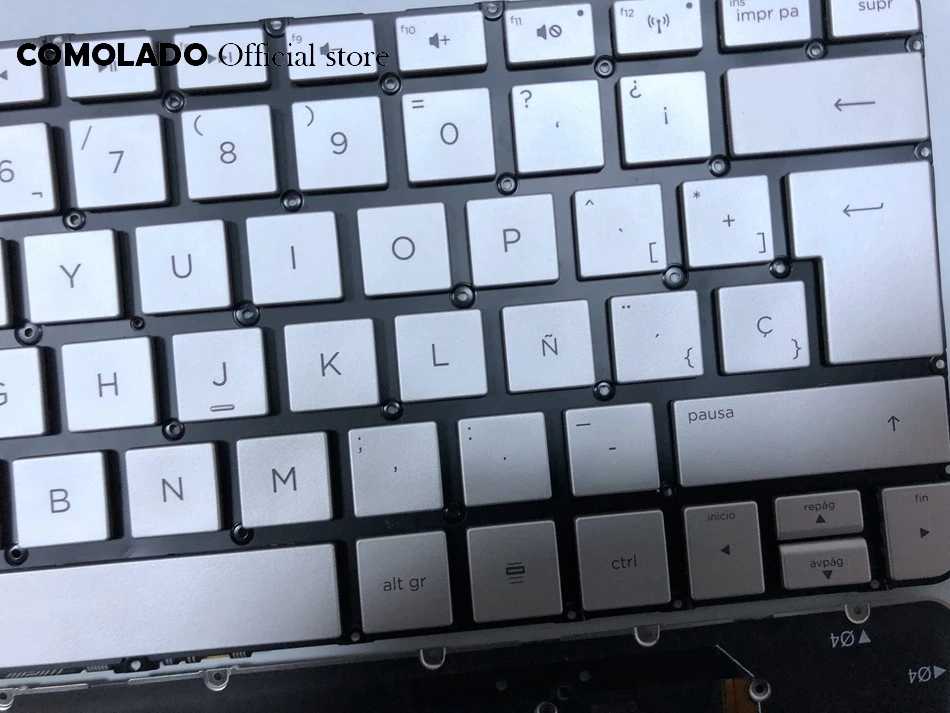 SP Spanish keyboard for HP Spectre 13-3000 13-3011ea 13-3000ed with backlight no frame keyboard SP Layout -2