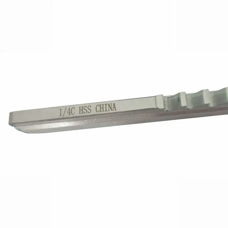 1/4 C Push-Type Keyway Broach Inch Size HSS Broach Cutting Cutter CNC Machine Tool New knife