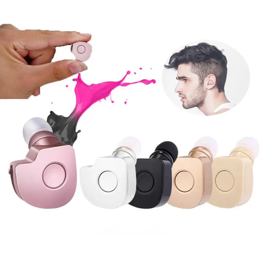 

Long Working Time Bluetooth 4.2 Mini In-Ear Wireless Sport Earbuds Stereo Earphone With Micphone Support Multipoint Connection