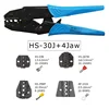 HS-30J 4Jaw Crimping Plier Kit with Multi-Functional Handheld Pliers Set for Wire Crimper Tool A35WF, A1016, A26TW, AV-03B Types 2