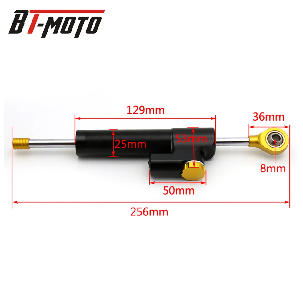 CNC Алюминиевые Регулируемые мотоциклы рулевая стабилизация демпфер для BMW F800GS/F700GS/ADV F800 GS F700 GS