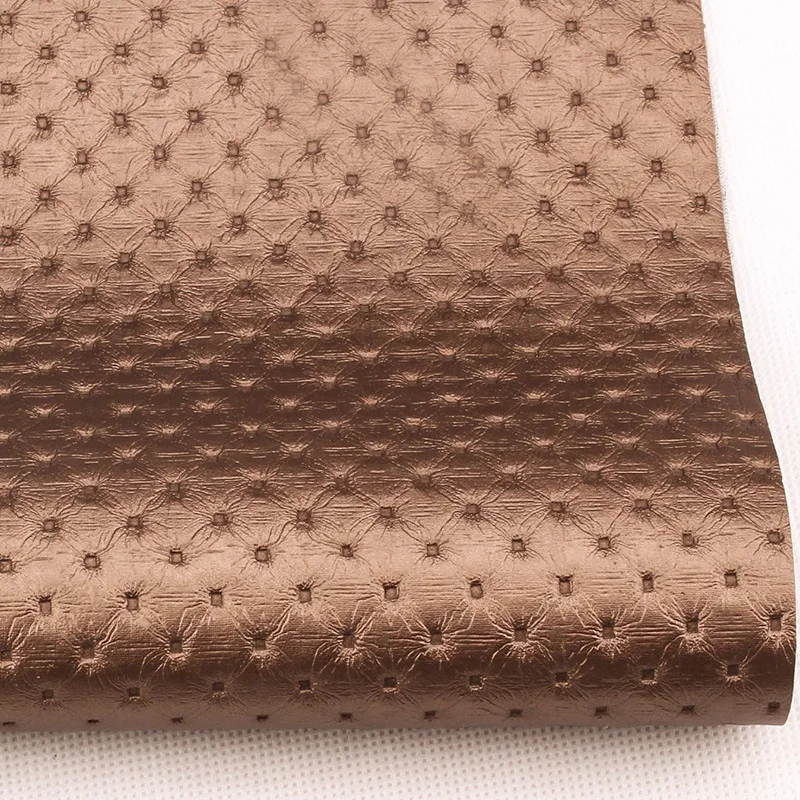 Lychee Life A4 Embossed Dot PU Leather Fabric High Quality Synthetic Leather DIY Sewing Material for Handmade Crafts - Цвет: 8