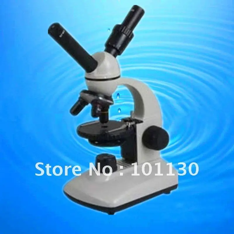 

40X-400X Binocular Bio-Microscope with Incandescent Lamp 15W and 90mm Rounded Stage with Paired Clips TXS05-05RS