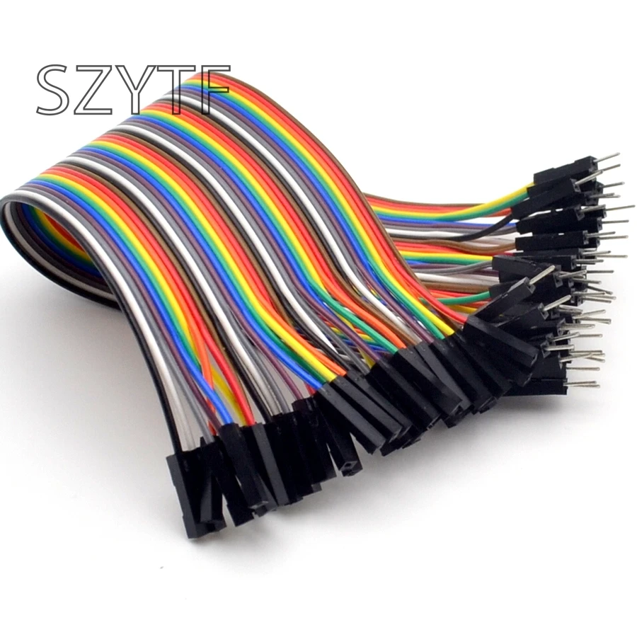 

20cm 40P 1P-1P Female to Male DuPont Line Wire Cable