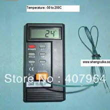 K Тип термопары с цифровым термометром TES 1310