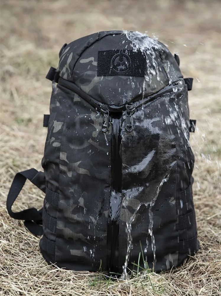 Ventilador do Exército Treinamento de Equitação ao ar Resistente à Água Bolsa de Ombro Multi-função Tático Mochila Masculino Feminino Livre Escalada Camo Militar 2 Mochilas escal.