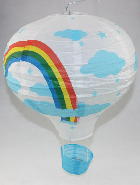 50pcs Chinese Paper Ball Lantern 12 inch Hot Air Balloon Paper Lanterns ...